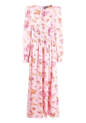 Versace Jeans Couture short-sleeve dress - Pink