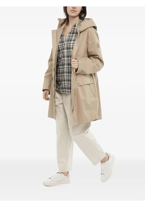 Woolrich hooded-drawstring parka - Neutrals