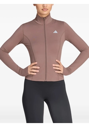 adidas 3-Stripes Studio zip-through jacket - Neutrals