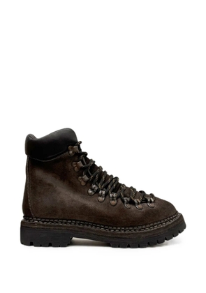 Guidi Groppone leather hiking boots - Brown