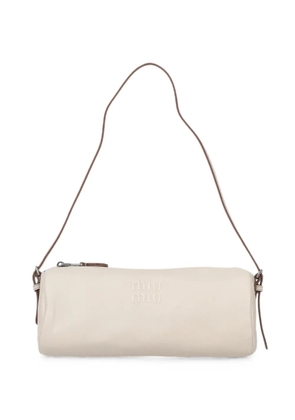 Miu Miu Nappa leather pouch - Neutrals