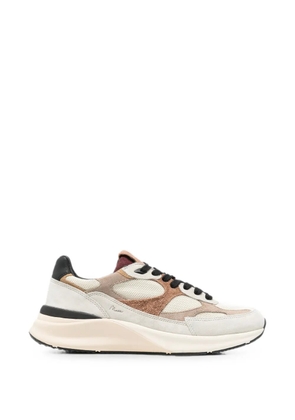 D.A.T.E. Musa lace-up sneakers - Neutrals