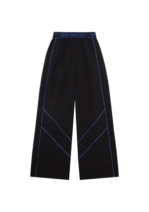Off-White Logoband nylon pants - Black