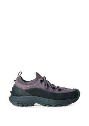 Moncler Trailgrip Lite3 nubuck & suede trainers - Purple