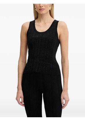 FRACOMINA ribbed tank top - Black