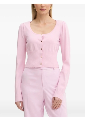 FRACOMINA scoop neck cardigan - Pink