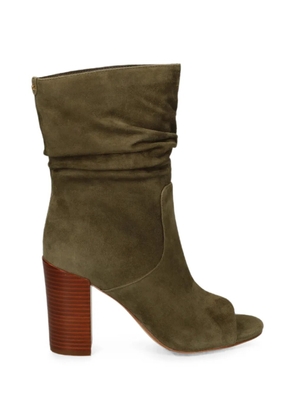 Michael Michael Kors Shayna peep-toe boots - Green