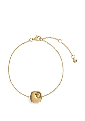 Monica Vinader square-pendant bracelet - Gold