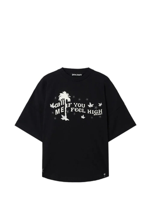 Palm Angels Feel High oversized T-Shirt - Black