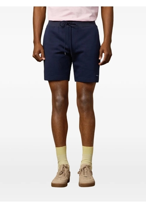 Hackett London logo-patch drawstring shorts - Blue