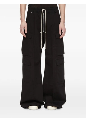 Rick Owens DRKSHDW drawstring-waist cargo pants - Black