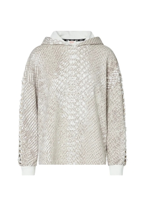 LIU JO sweatshirt with animal print - Neutrals