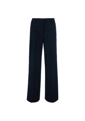 PT Torino pressed-crease wide-leg trousers - Blue