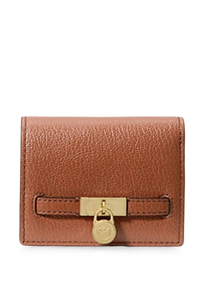 Michael Kors Hamilton moderne small leather wallet - Brown