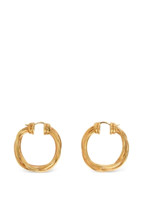 Jil Sander Tangle knot-detail earrings - Gold