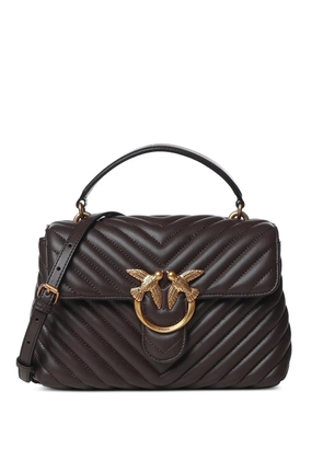 PINKO mini handbag Lady Love bag puff chevron - Brown