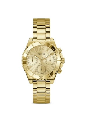 GUESS USA champagne-tone 38mm watch - Gold