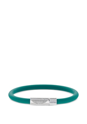Aston Martin Watches logo-engraved buckle bracelet - Silver