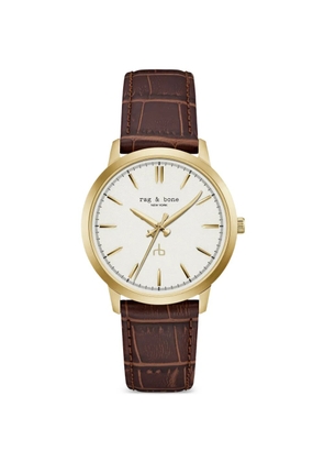 rag & bone Manston 40mm watch - White