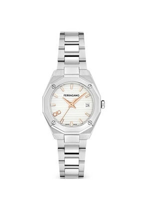 Ferragamo Versilia 28mm watch - White