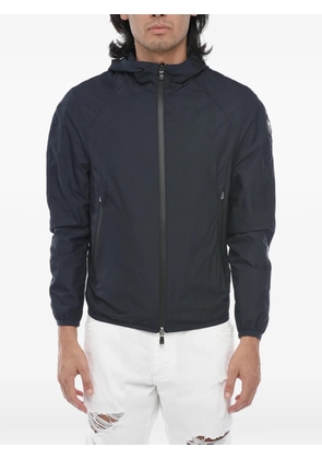 Corneliani zip-up hooded jacket - Blue