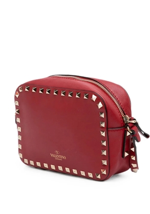 Valentino Garavani Pre-Owned 2000-2017 Leather Rockstud Camera Bag crossbody bag - Red