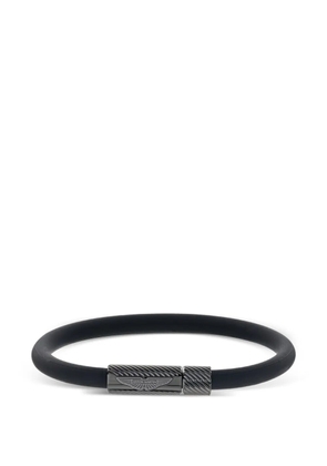 Aston Martin Watches logo-engraved bracelet - Black