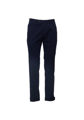 PT Torino slim-fit gabardine trousers - Blue
