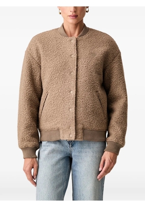 GUESS USA faux-sherpa jacket - Neutrals