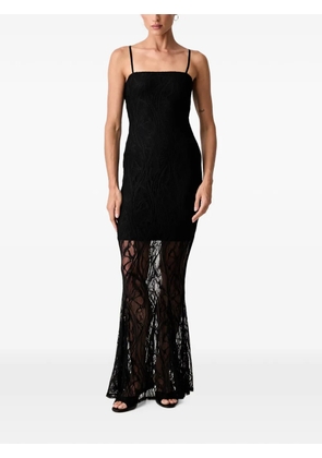 GUESS USA lace long dress - Black