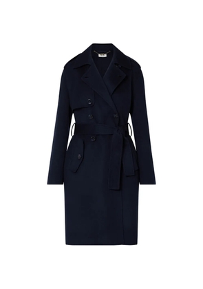 LIU JO long wool coat - Blue