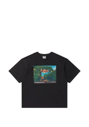 Billionaire Boys Club Wild SS Knit graphic-print T-shirt - Black