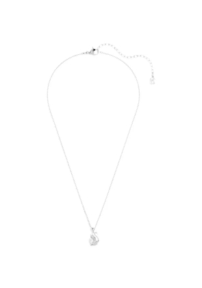 Swarovski Swan crystal-embellished necklace - Silver