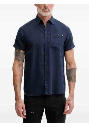 Mammut Alvra short-sleeve chest-pocket shirt - Blue