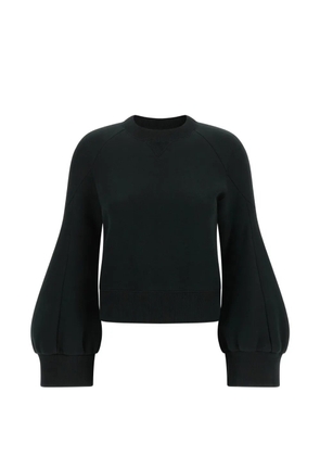 sacai balloon-sleeve sweatshirt - Black