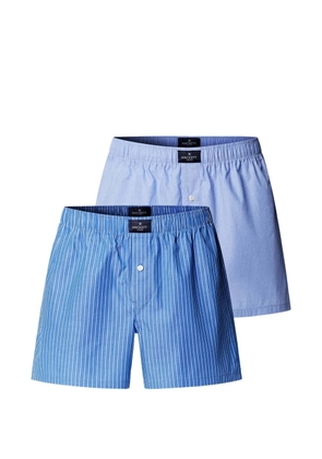 Hackett London striped-pattern boxer shorts (set of two) - Blue