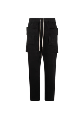 Rick Owens DRKSHDW drawstring track pants - Black