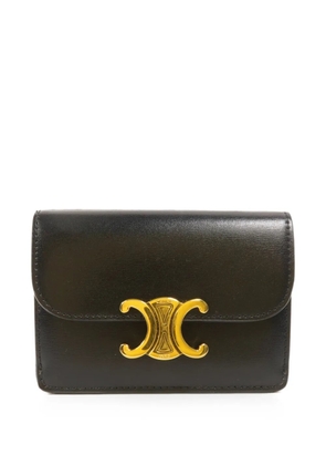 Celine Pre-Owned Triomphe card holder - Black