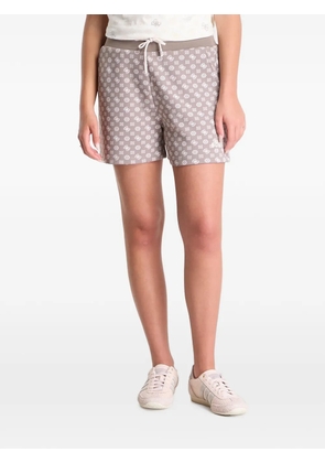GUESS USA Scuba logo active shorts - Neutrals
