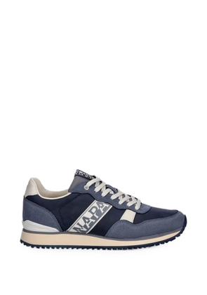 Napapijri Cosmos logo-print panelled sneakers - Blue