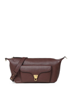 Coccinelle medium Beat Generation grainy leather shoulder bag - Red