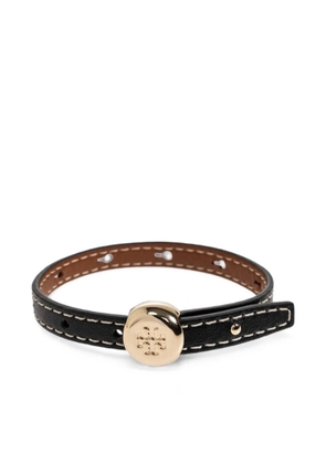Tory Burch Icon leather bracelet - Gold