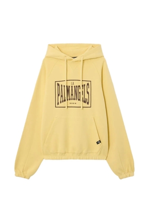 Palm Angels Box Logo loose hoodie - Yellow
