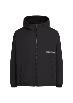 Karl Lagerfeld Jeans reversible logo jacket - Black