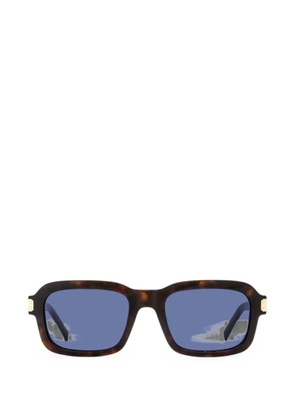 MCM rectangular-frame logo-plaque sunglasses - Brown