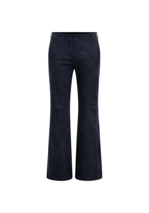Stouls Oswald suede trousers - Blue