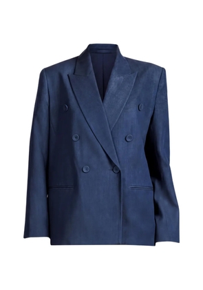 The Sei double-breasted denim jacket - Blue