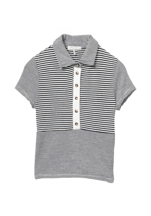 rag & bone The Knit striped polo shirt - Neutrals