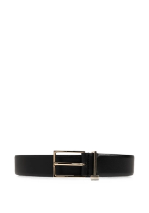 TOM FORD leather T loop belt - Black