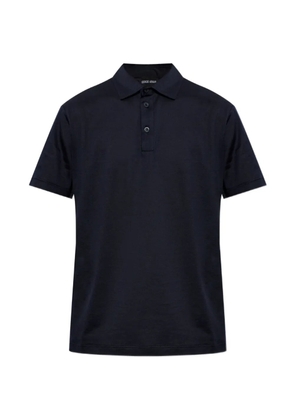 Giorgio Armani short-sleeve polo shirt - Blue